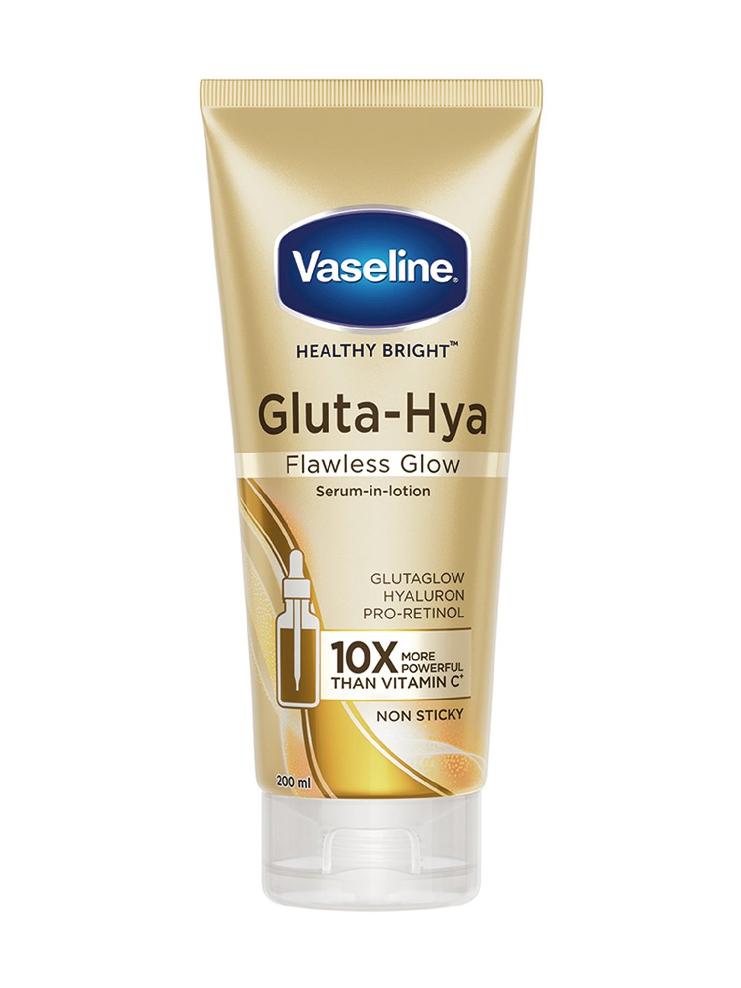 Vaseline Gluta-Hya Flawless Glow Serum-in-Lotion - 200 ml