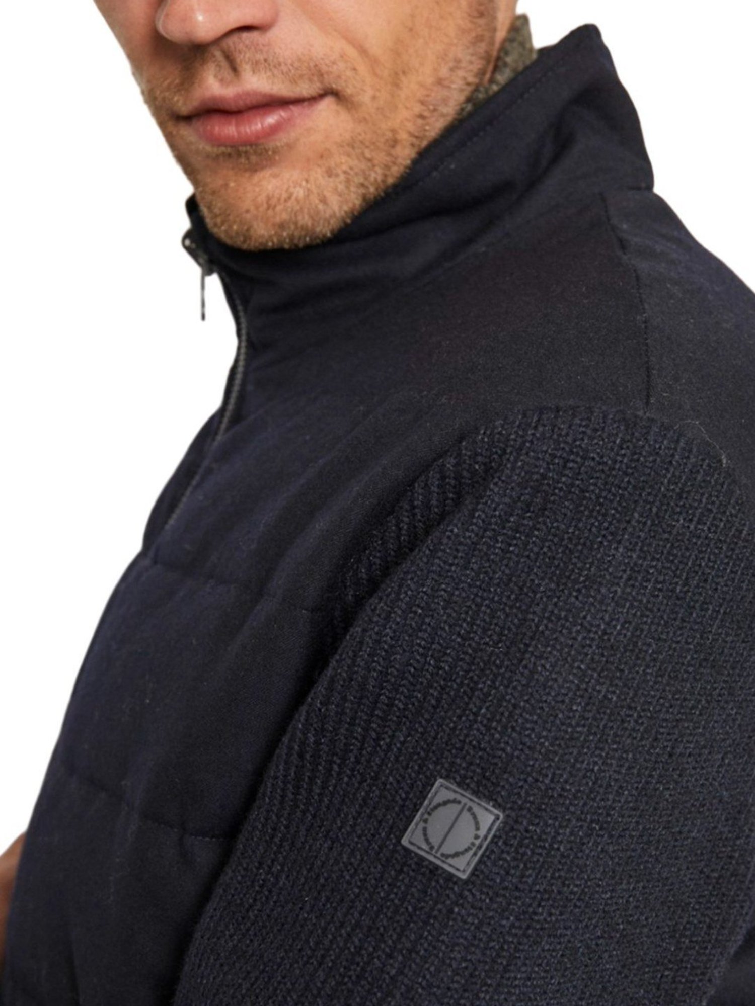 Bruun & Stengade Blue Regular Fit Puffer Jacket