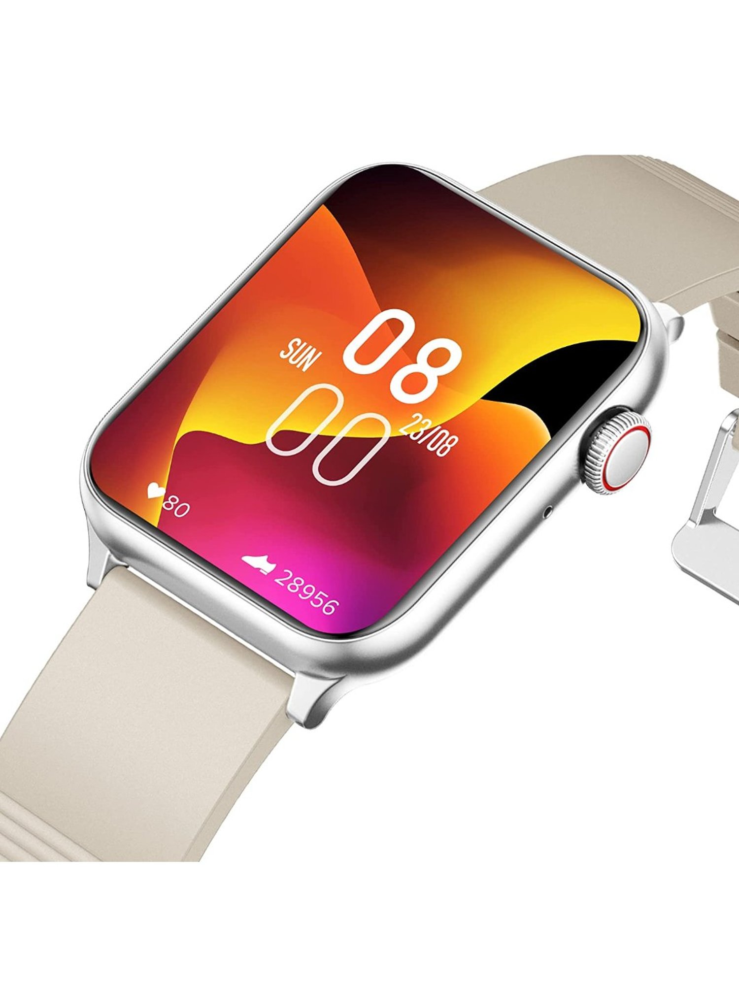 IZI Prime 1.78 inch 650 NITS Retina Amoled BT Calling Smartwatch (Starlight Gold)