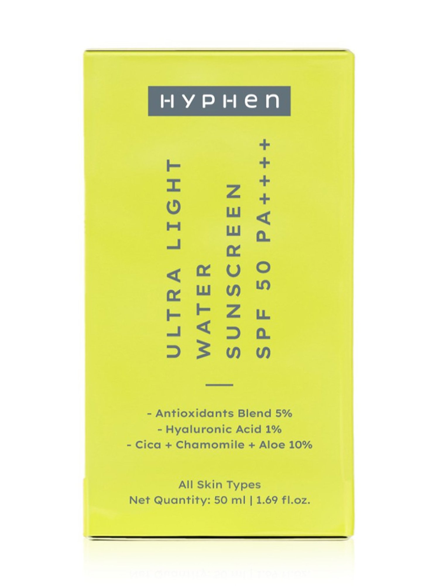 Hyphen Ultra Light Water Sunscreen SPF 50 PA++++ - 50 ml