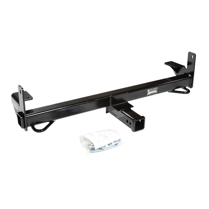 Draw-Tite 65046 Custom Front Mount 2 Inch Square Receiver 9,000 Pound Gross Trailer Weight Tow Trailer Hitch for Select Dodge Ram Models
