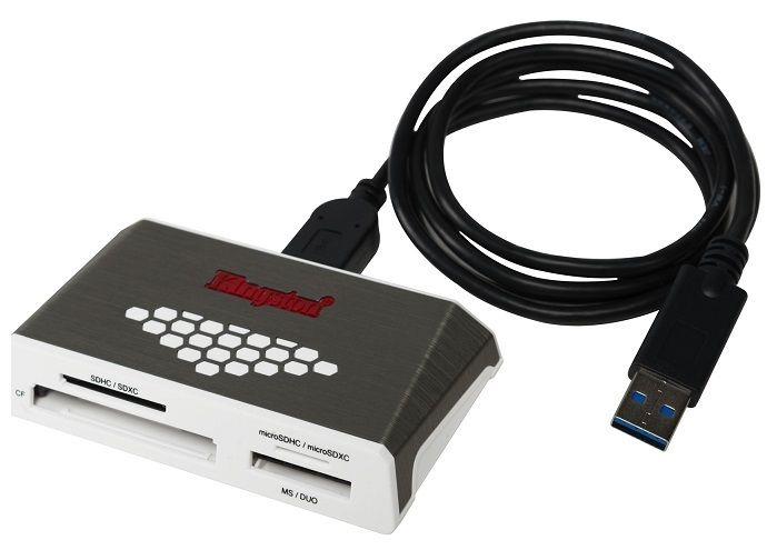 Kingston FCR-HS4 USB 3.0 CF microSD SDXC SDHC Pro Duo Reader fit 128GB 64GB 32GB