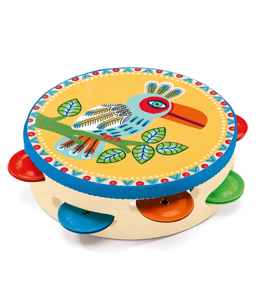 Djeco Musical Instrumental Tambourine