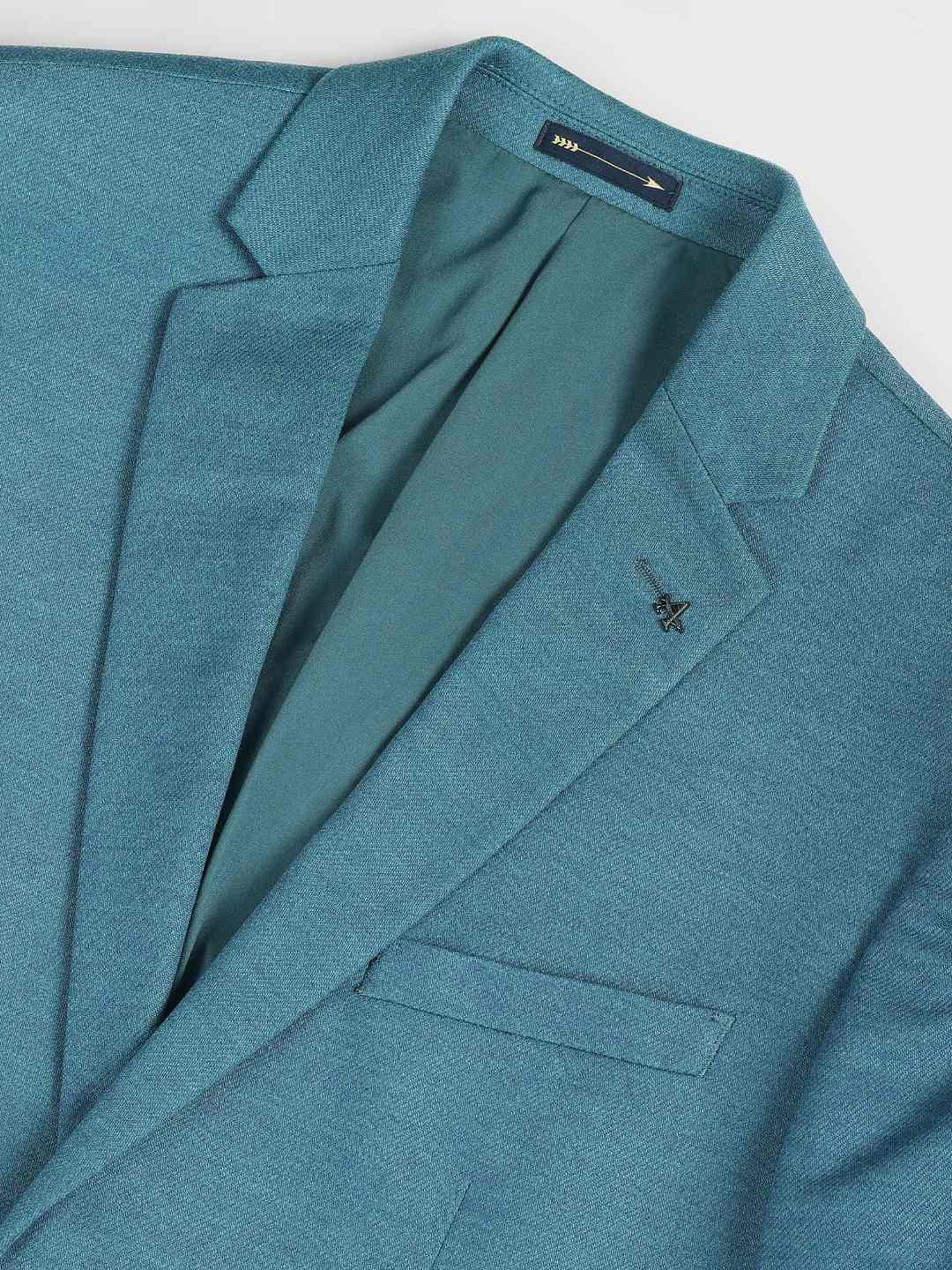 Arrow Green Slim Fit Blazer