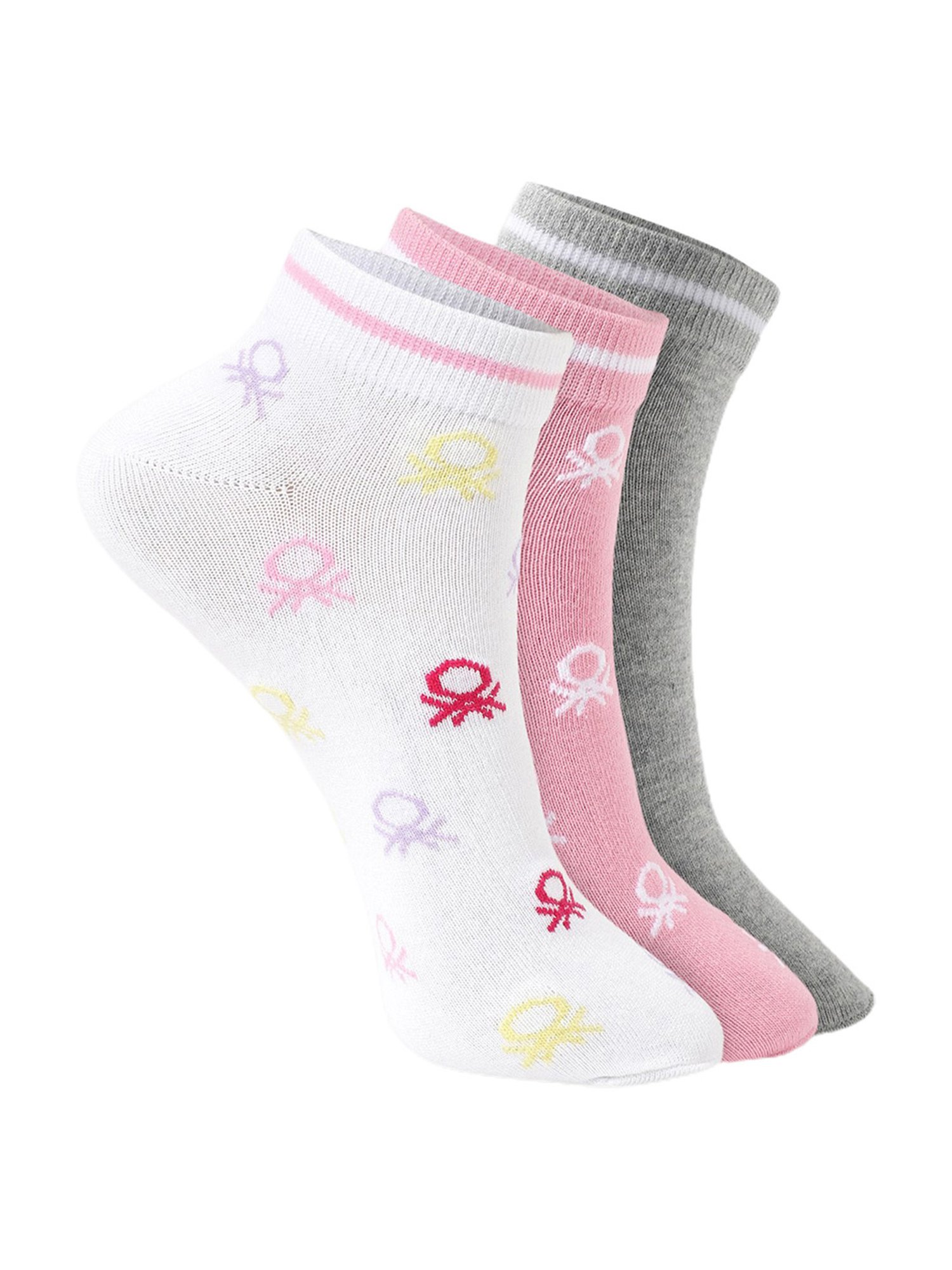 American Eagle Multicolor Printed Socks - Pack of 3