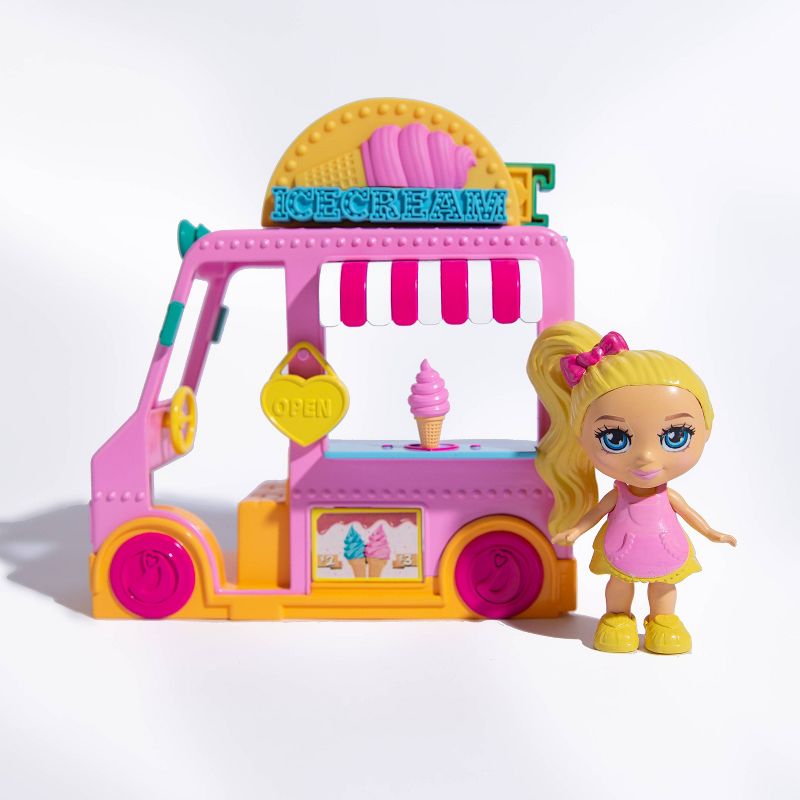Love, Diana 2 in 1 Pop Up Taco and Ice Cream Truck Playset