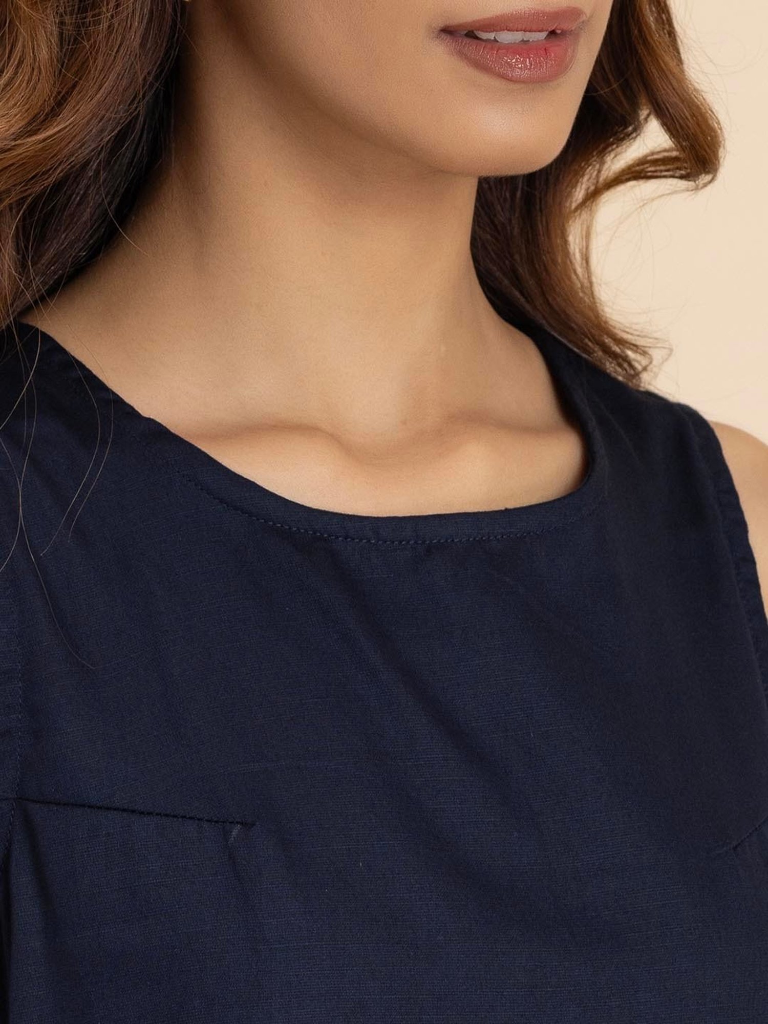 Moomaya Navy Maxi Co-Ord Set