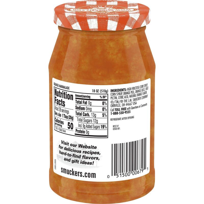 Smucker's Sweet Orange Marmalade - 18oz
