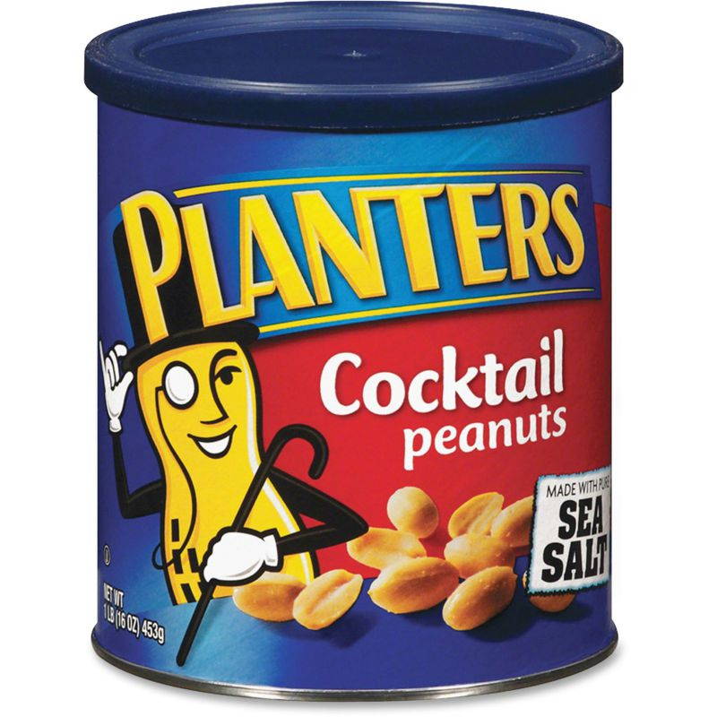 Kraft Cocktail Peanuts Sea Salt 16 oz. Can GEN07210