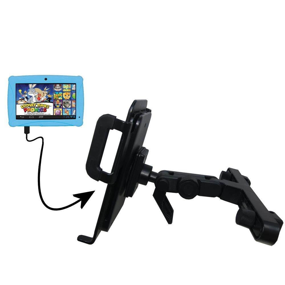 Gomadic Brand Unique Vehicle Headrest Display Mount for The ClickN Kids CKP774