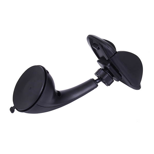 LENTION Car Mount Phone Holder with Windshield for iPhone, iPod, Smart Phone, PSP, GPS - Black