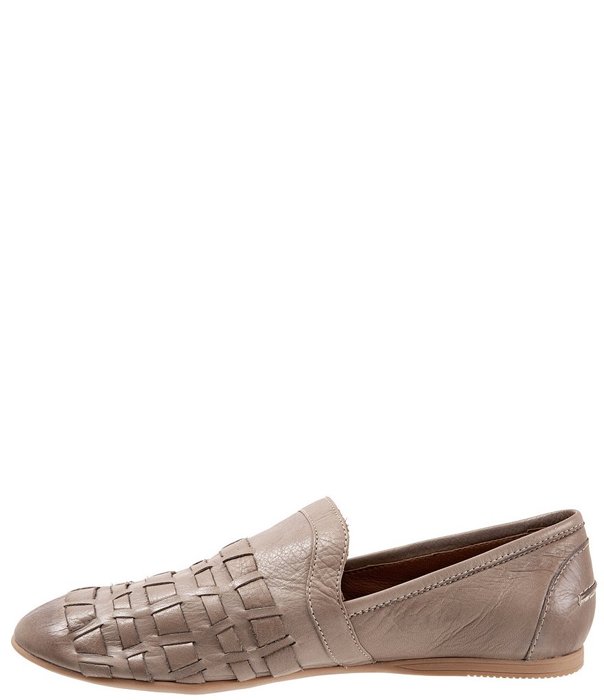 Bueno Kristy Woven Leather Slip-On Flats