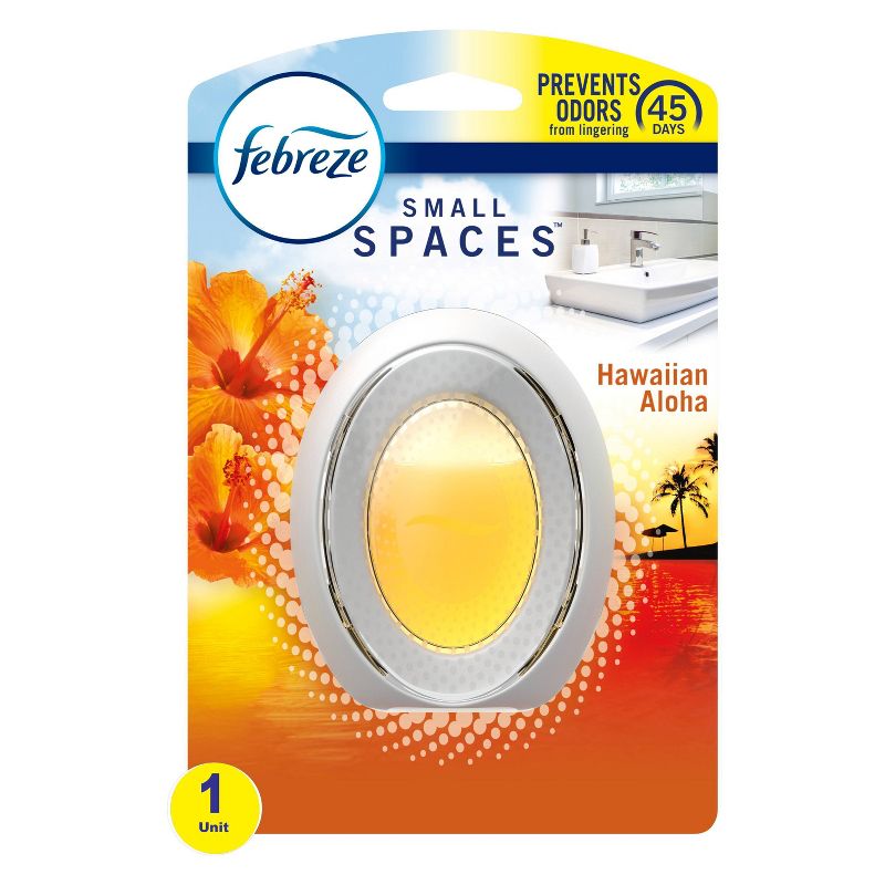 Febreze Odor-Eliminating SMALL SPACES Air Freshener - Hawaiian Aloha - 1ct