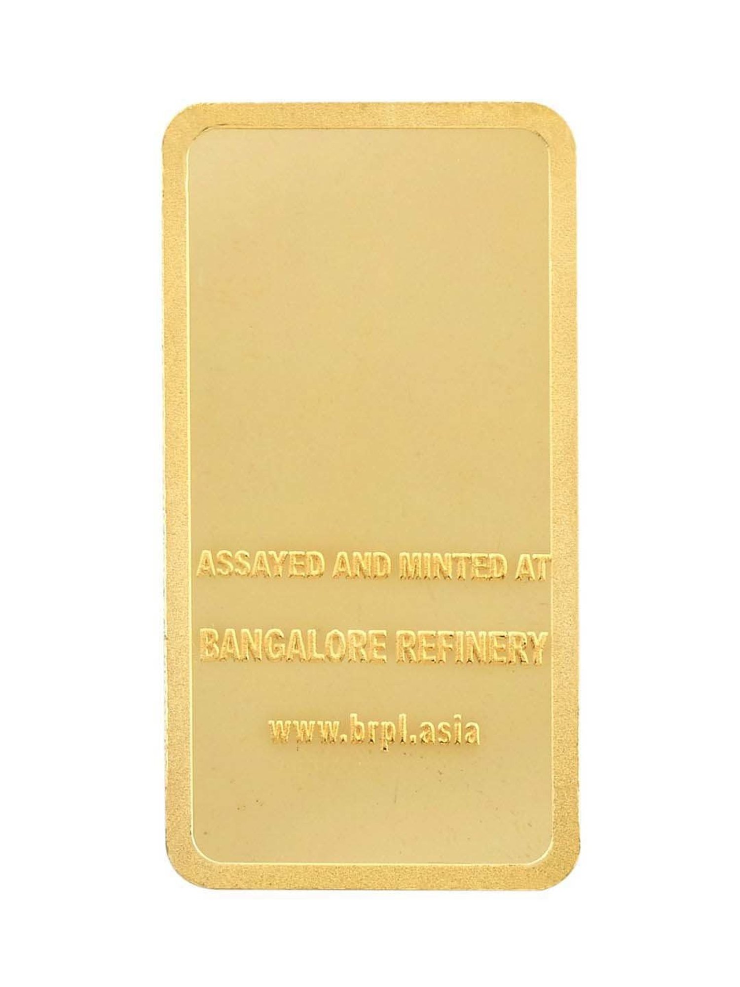 Bangalore Refinery 24k (999) 20gm Gold Bar