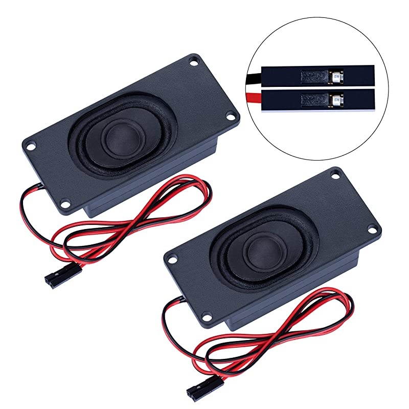 Speaker 3 Watt 8 Ohm Compatible with Arduino Motherboard, 2.54mm Dupont Interface. It is Ideal for a Variety of Small Electronic Projects.