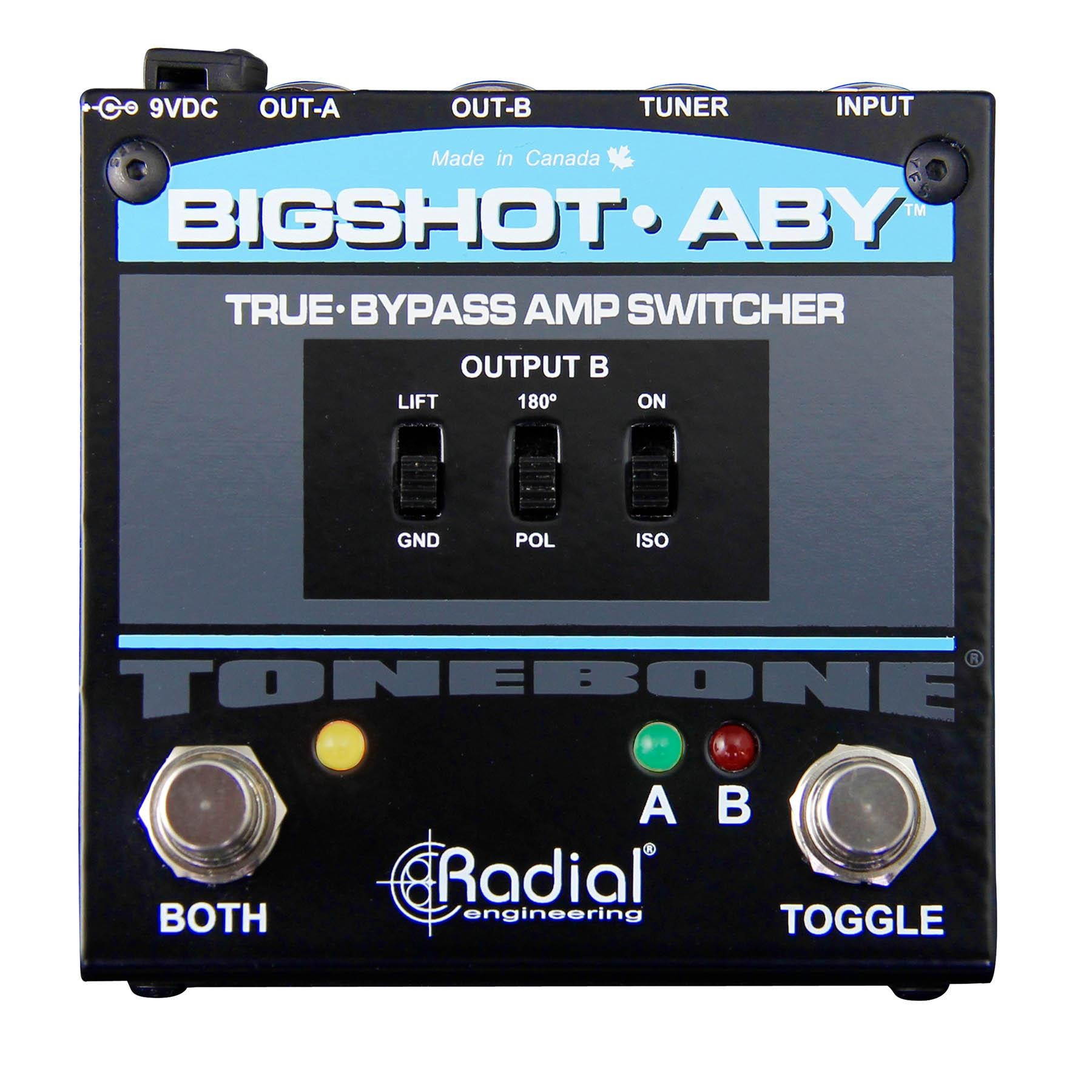 Radial Engineering BigShot ABY True Bypass Switch Pedal