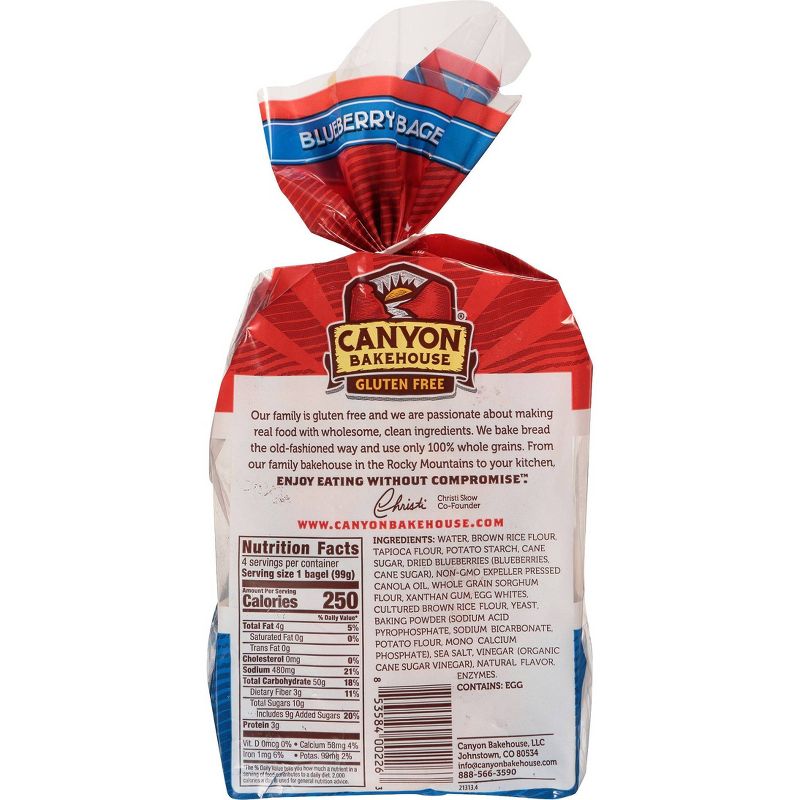 Sara Lee Blueberry Bagels - 20oz