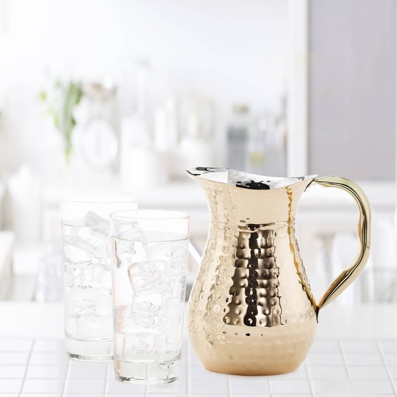 Old Dutch 48oz Copper Hammered Beverage Pitcher