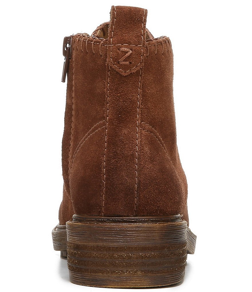 Zodiac Paisley Suede Booties