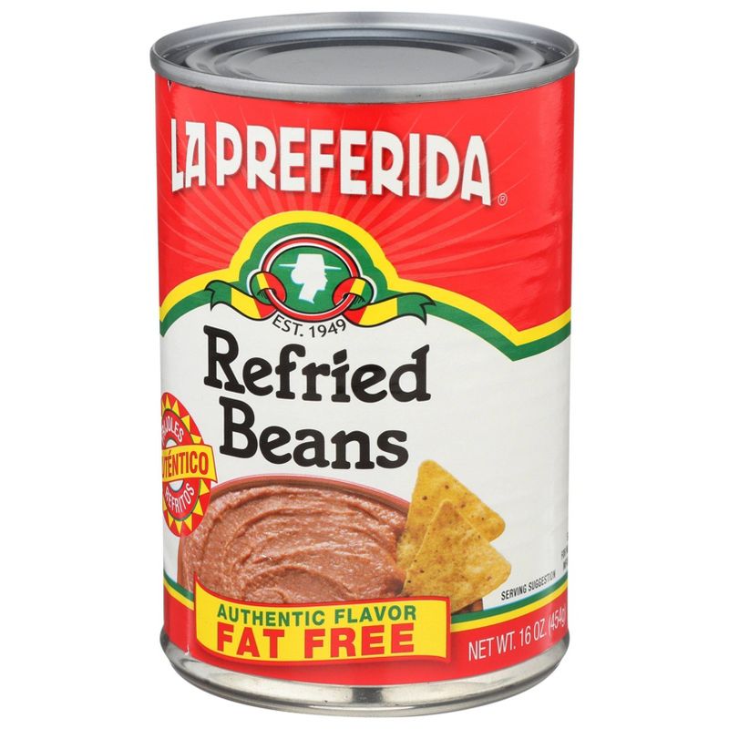 La Preferida Fat-Free Refried Beans 16oz