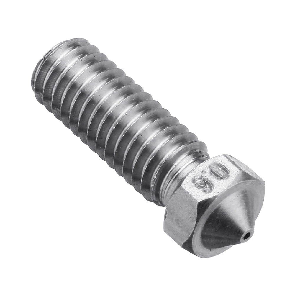 3pcs 0.6mm Stainless Steel Lengthen Volcano Nozzle for 1.75mm Filament 3D Printer