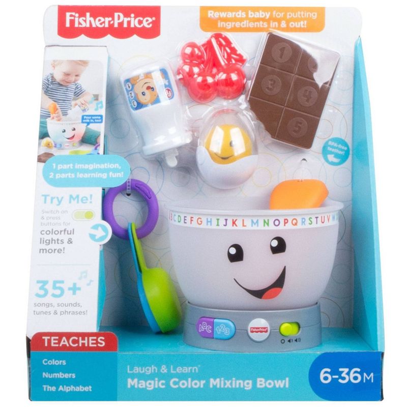 Fisher-Price Laugh 'N Learn Magic Color Mixing Bowl