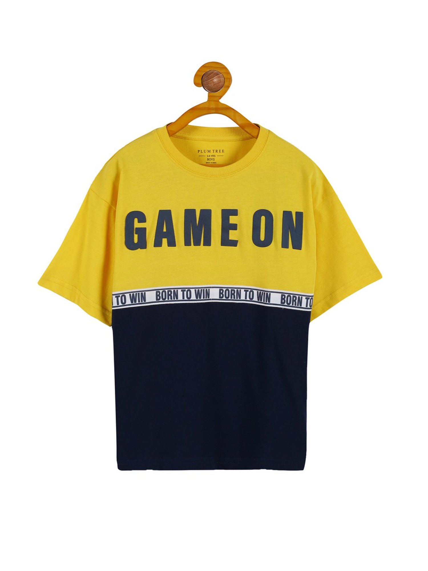 Plum Tree Boys Multicolor Printed T-Shirt (Pack Of 2)