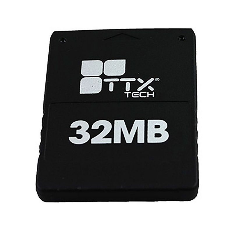 TTX Tech Memory Card 32MB Compatible with PS2