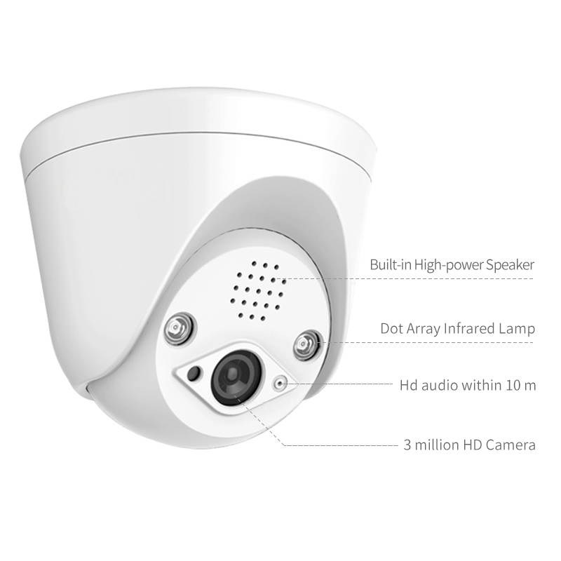 5MP 4CH security protection surveillance system Sistema de vigilancia AI smart playback Intelligent humanoid detection voice intercom cctv camera security system kit camaras de vigilancia con wifi