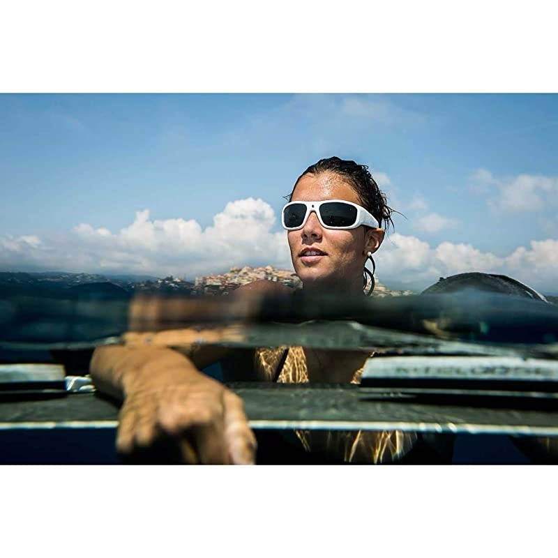 Waterproof Video Audio Sunglasses,Built-in Memory with Ultra 1080P Full HD Video Recording Camera and Polarized UV400 Protection Safety Lenses,Unisex Sport Design