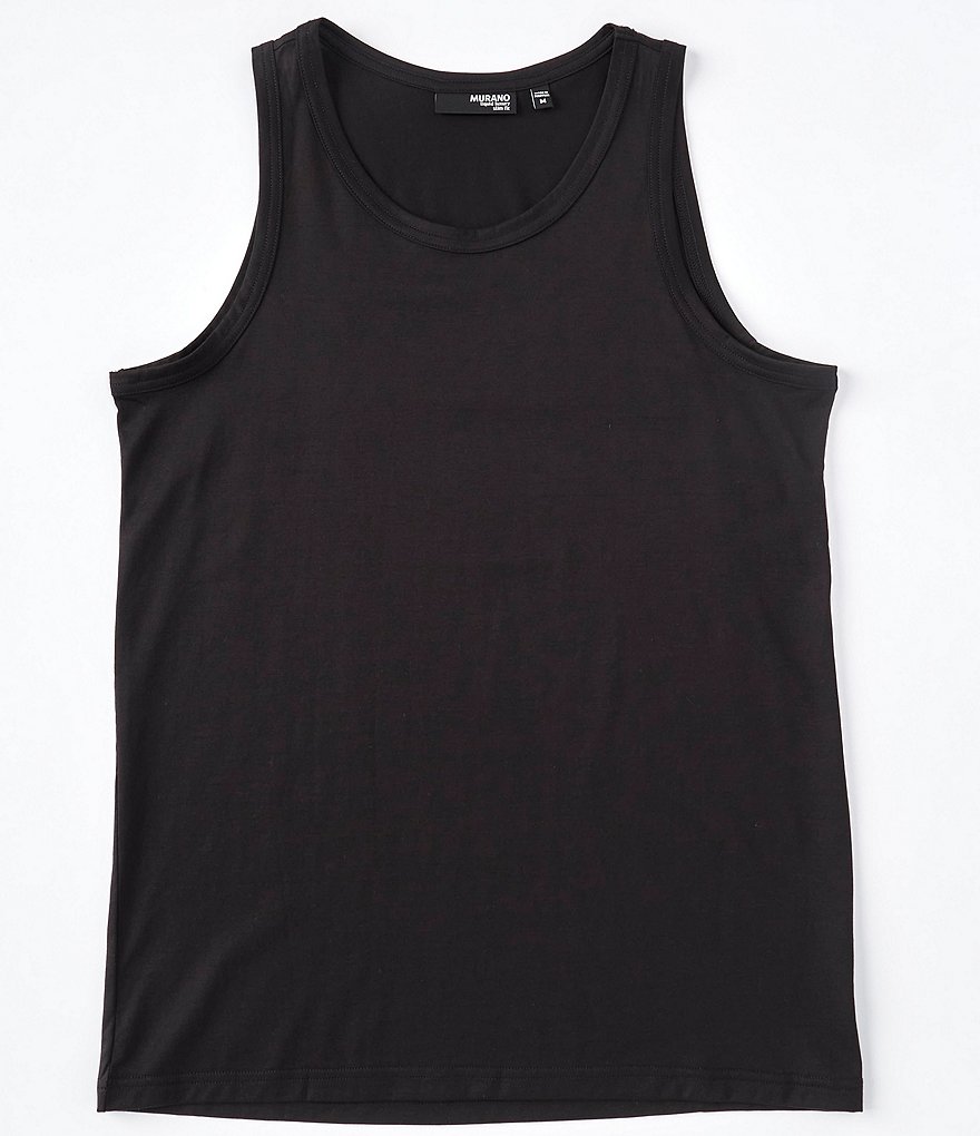 Murano Liquid Luxury Slim-Fit Solid Tank