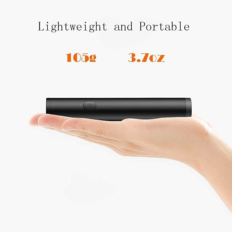 Stick Bluetooth, Cell Phone Compact Stick Android, Light Weight Extendable Mini Wireless Stick for iPhone 12 8plus XS Max 11 Pro XR Galaxy s21 and More - Black