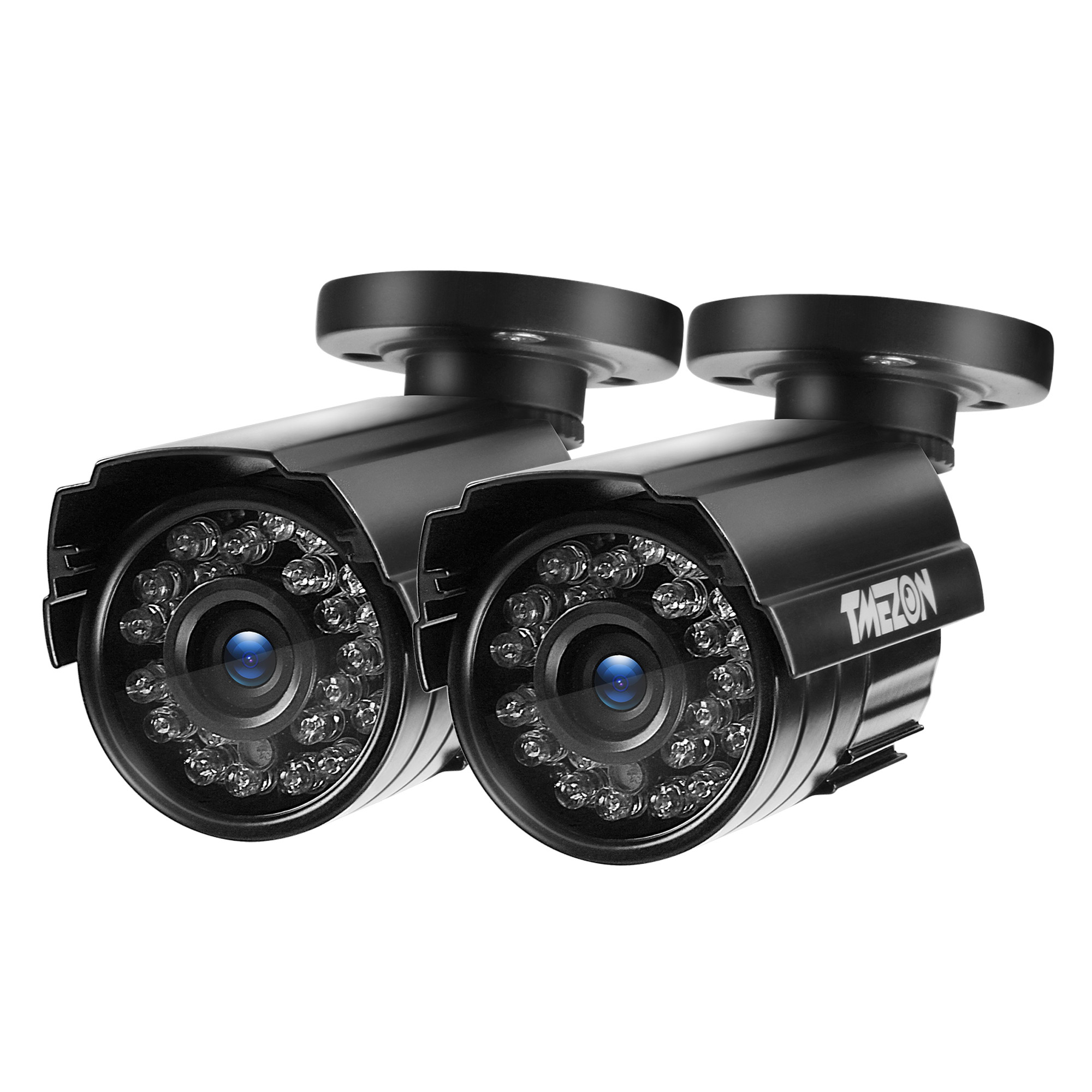 TMEZON Hybrid AHD Security Camera 1080P TVI/AHD/CVI/960H 2.0MP 2000TVL Bullet Day Night Vision 24 IR LEDs Outdoor/Indoor Wide Angle 3.6mm Lens for CCTV Camera System (Default AHD Mode)