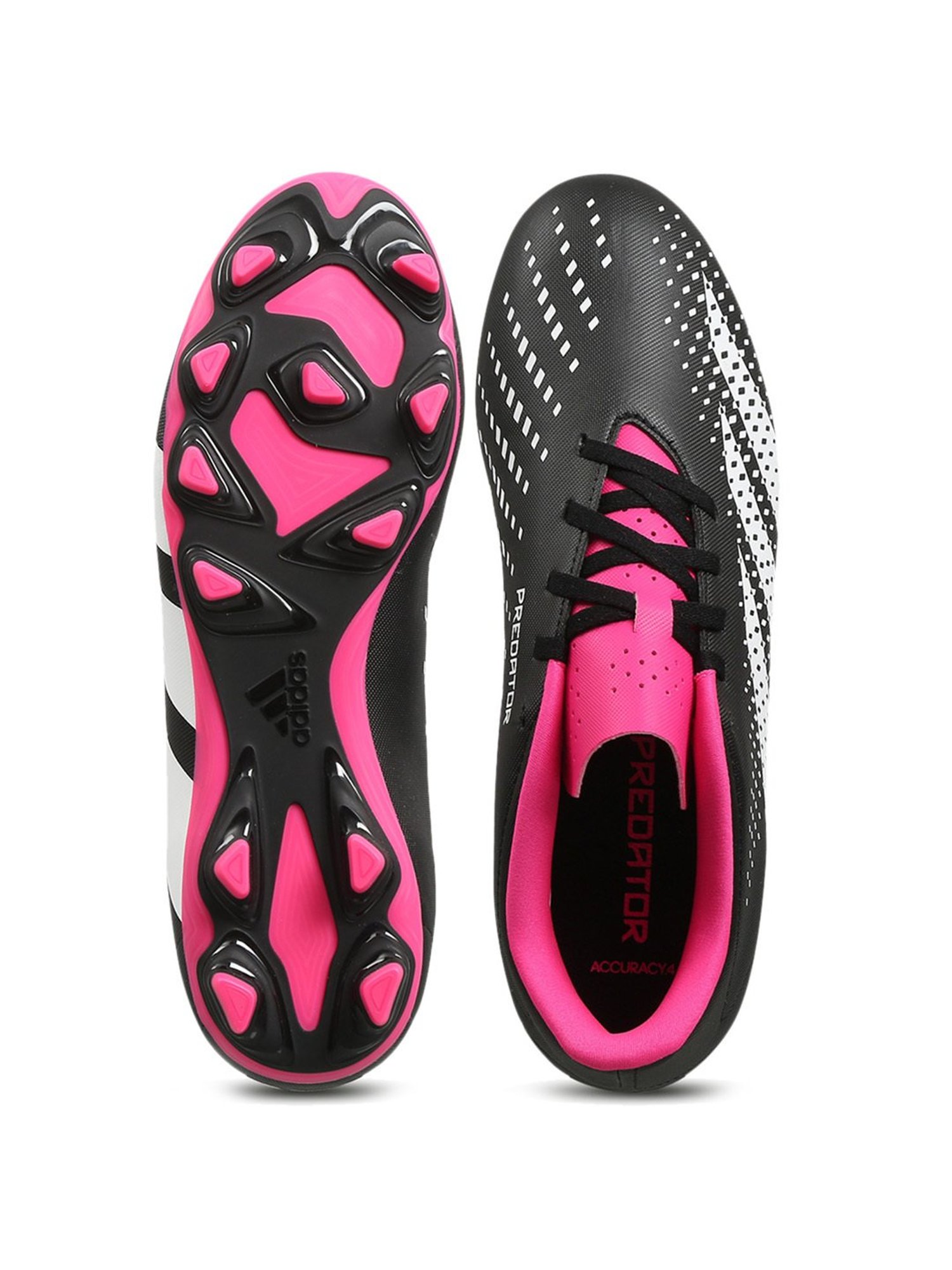 Adidas Men's PREDATOR ACCURACY.4 FxG Black Football Shoes