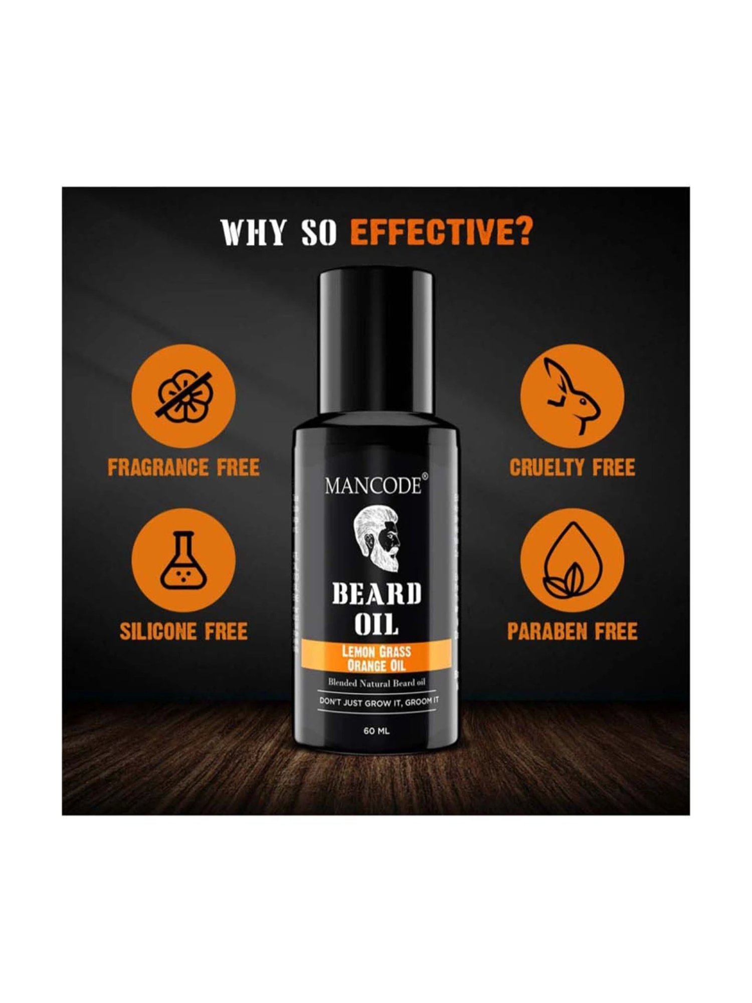 Man Arden 7X The Woods Beard Oil - 30 ml