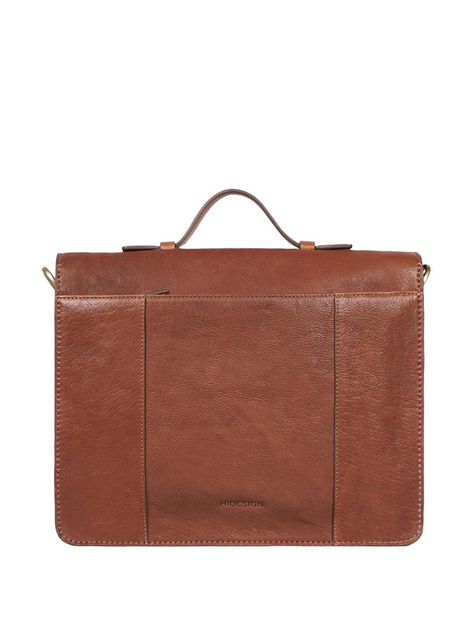 Hidesign Malmo 03 Medium Mens Briefcase - Tan
