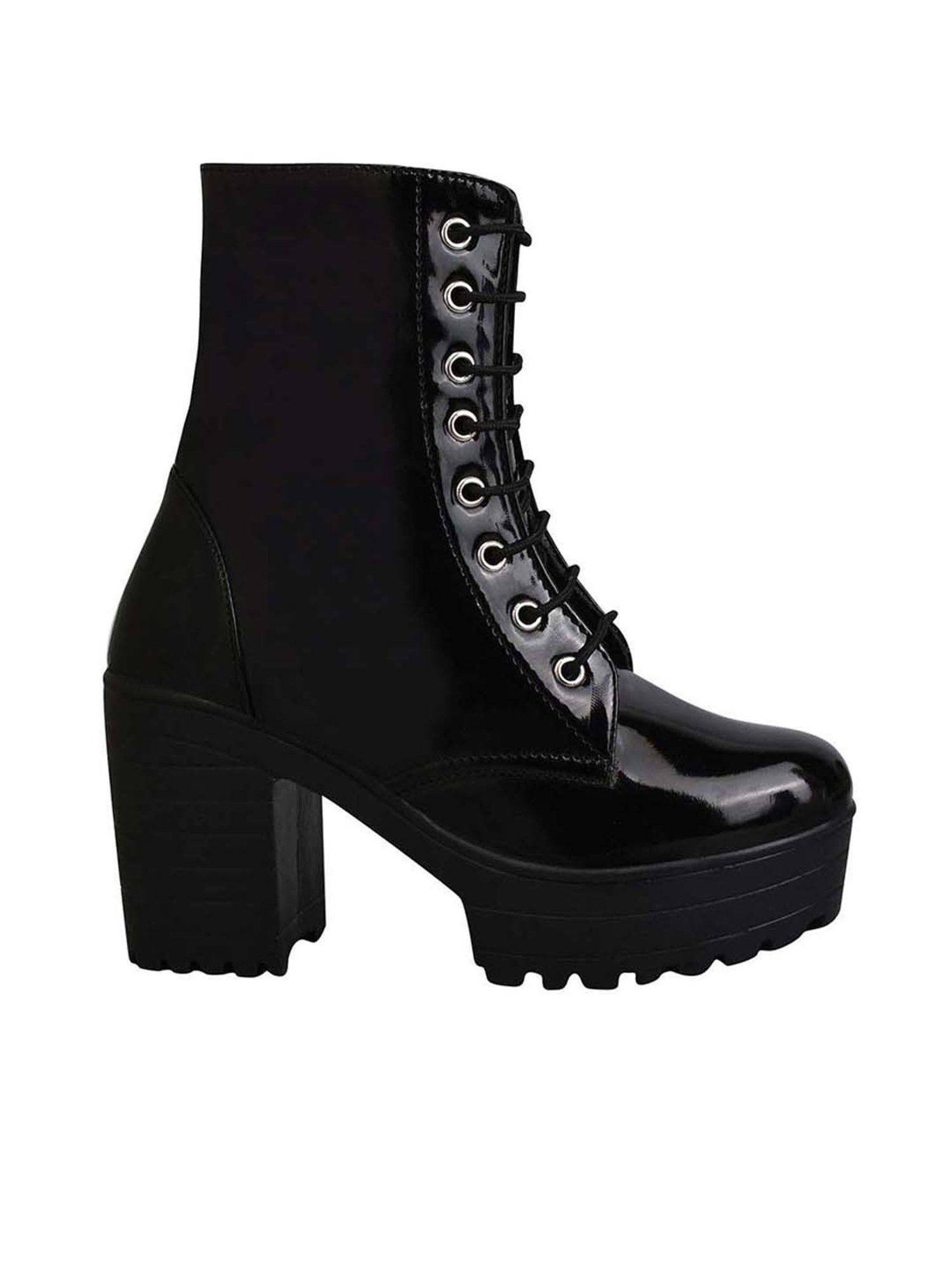 Shoetopia Kids Black Casual Boots