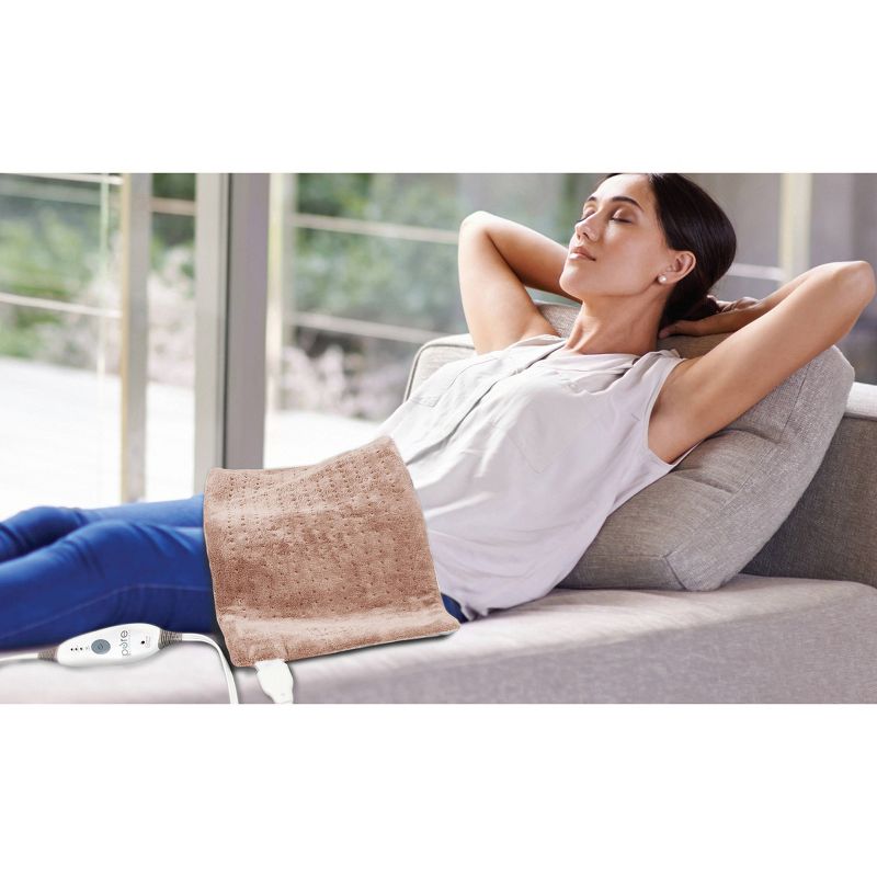 Pure Enrichment PureRelief Deluxe Heating Pad - 12" x 24" - Mauve