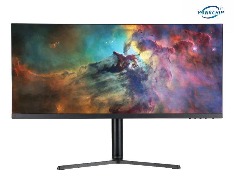 Hankchip BOE MV257VUB-N10 25.7 "Gaming Monitor Full HD 2560*1080 (2K)  75Hz HDMI DCR FreeSync Flicker-Free Low Blue LED Backlit Height AdjustableOne-key switching of FPS/RTS Gaming mode Gaming Monitor