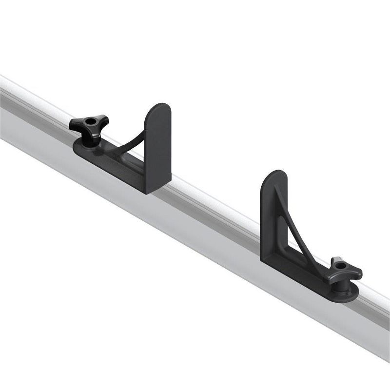 Rola 59794 Universal Truck Bed Rack Accessory Aluminum Load Stop Kit, Set of 4