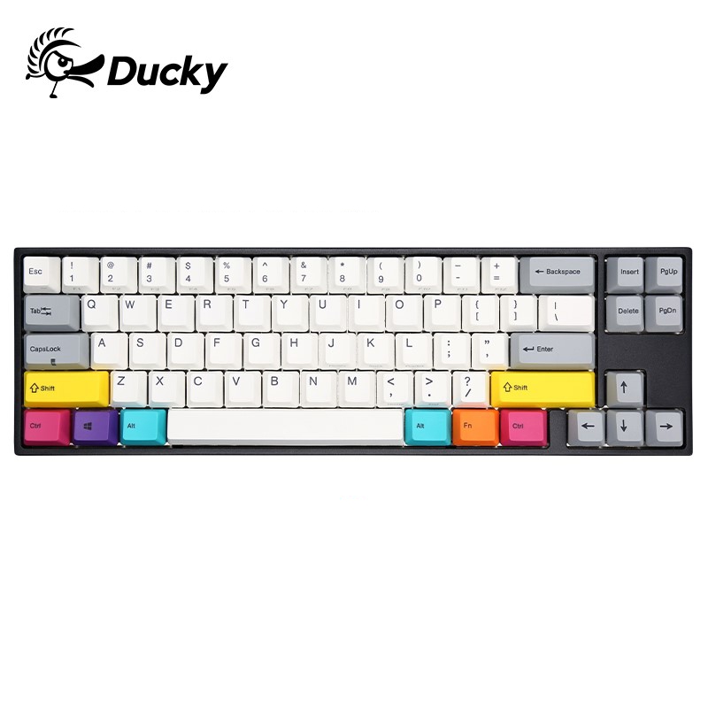 Ducky X Varmilo MIYA Pro Ergonomic Design,Cool Exterior 68 Keys Type-C Cable Detachable Mechanical Gaming  Keyboard For Office And Game- Chinese Hua Dan Verison( No Backlit)
