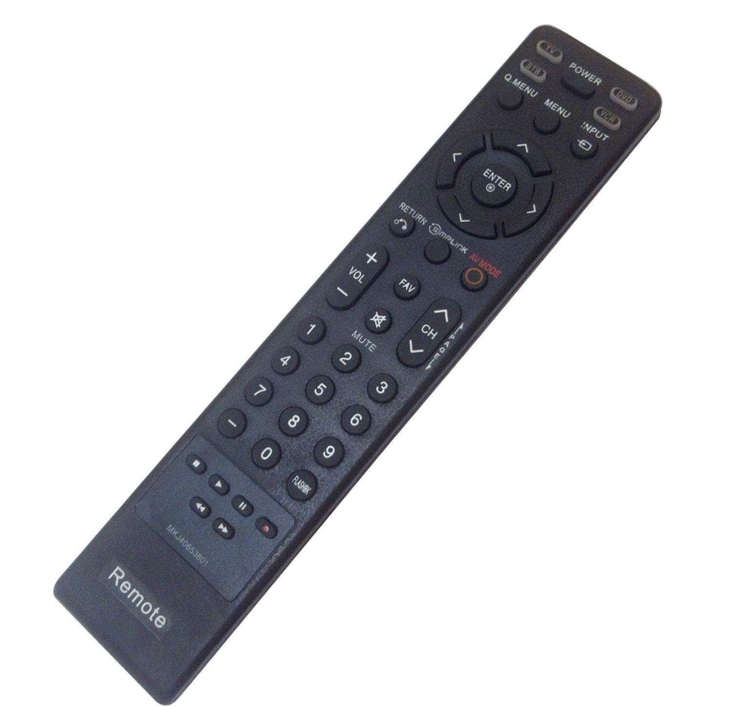New Generic Remote Control MKJ40653801 for LG TV Television LCD LED Plasma DVD