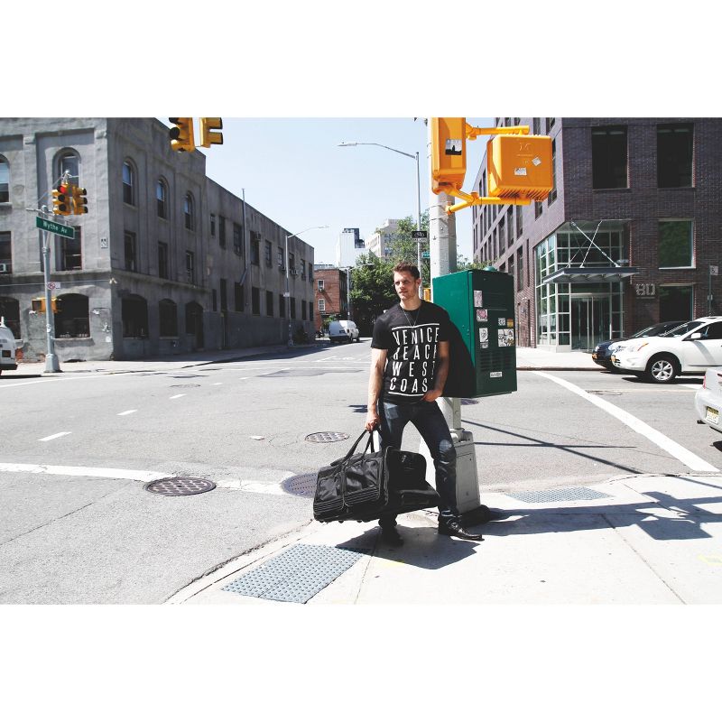 J World Brighton Rolling Duffel Bag - Black