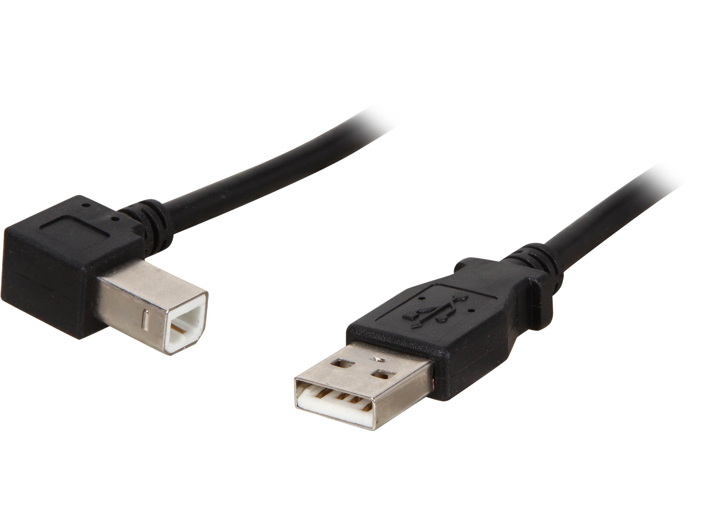 StarTech.com USBAB3ML USB 2.0 A to Left Angle B Cable - M/M