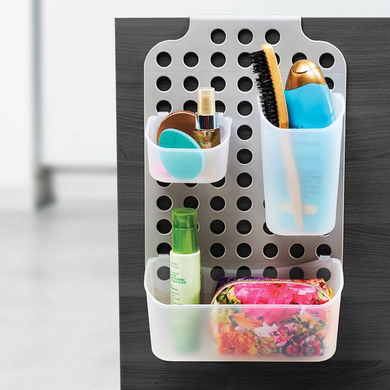Hang-It Organizer 3 Bins Frost/Gray - Madesmart