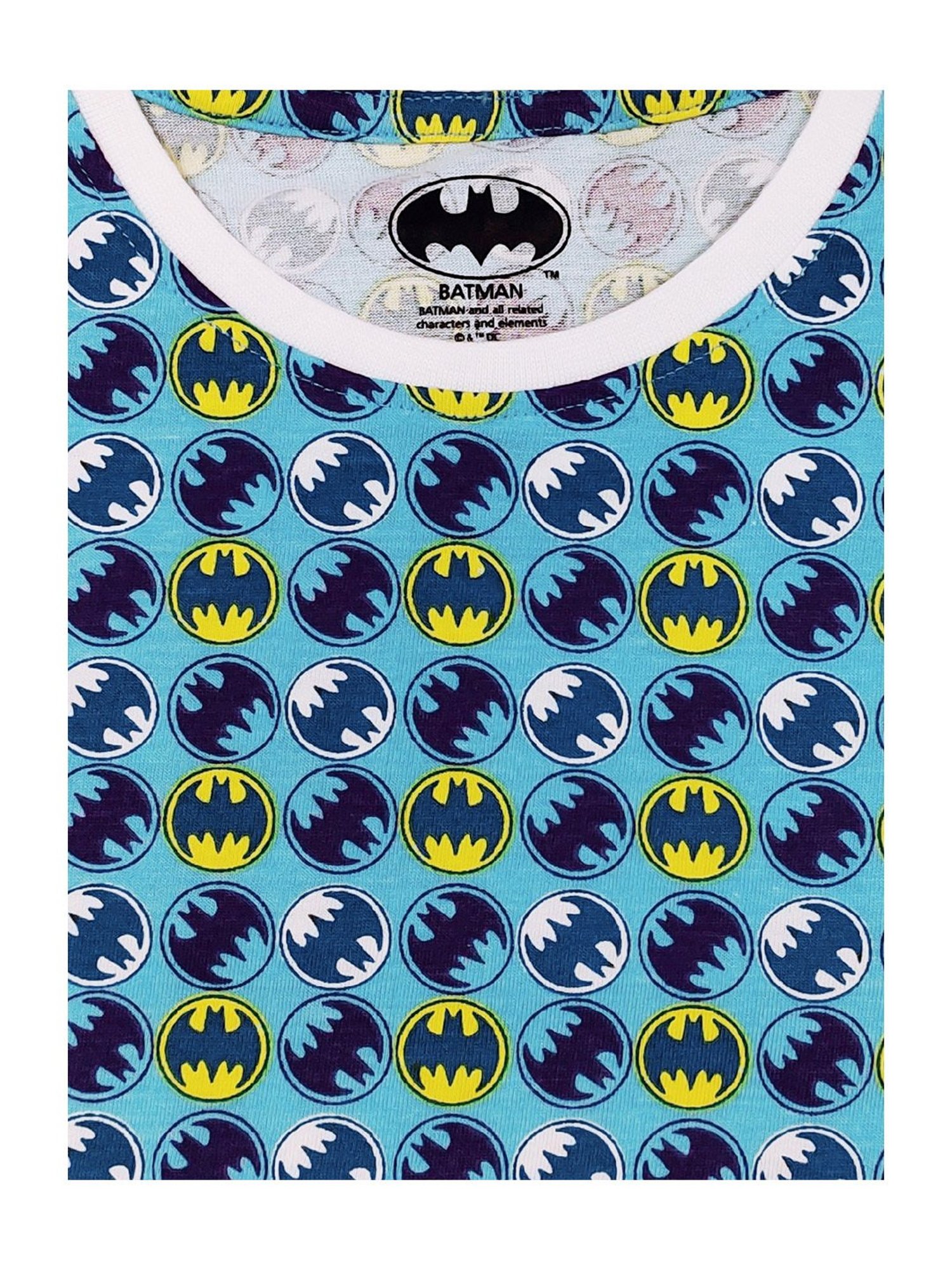 Kidsville Kids Blue Printed T-Shirt with Shorts