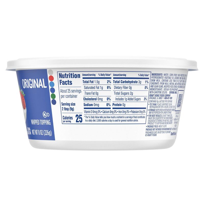 Cool Whip Original Frozen Whipped Topping - 8oz