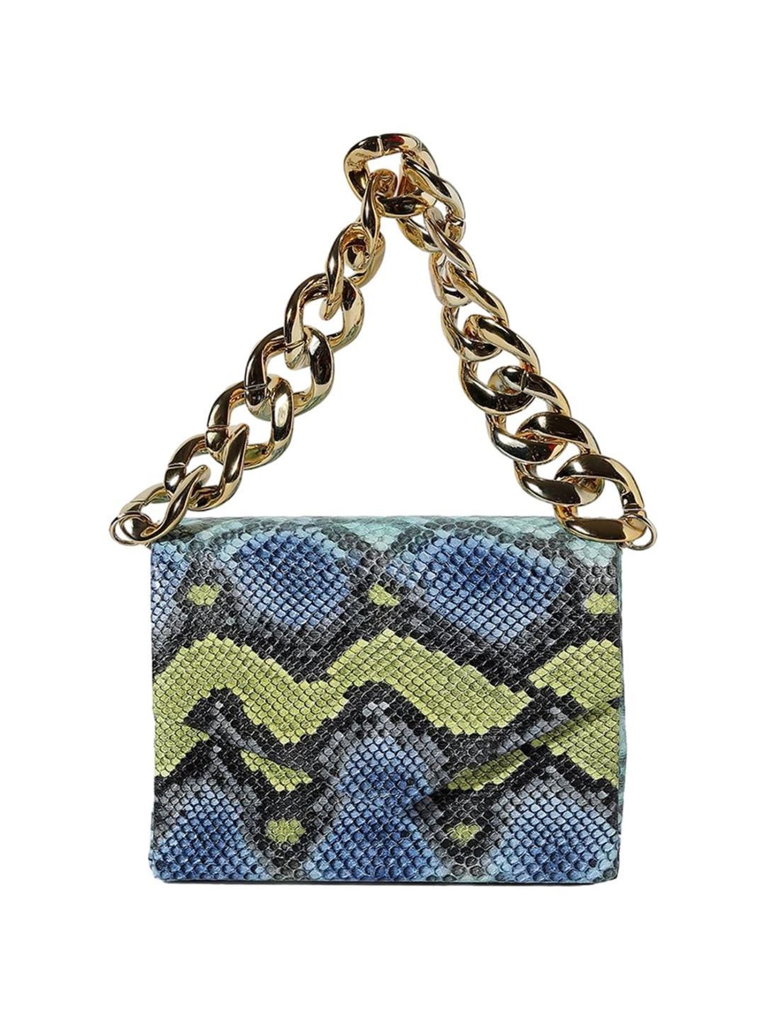 HauteSauce Multicolor Printed Small Handbag