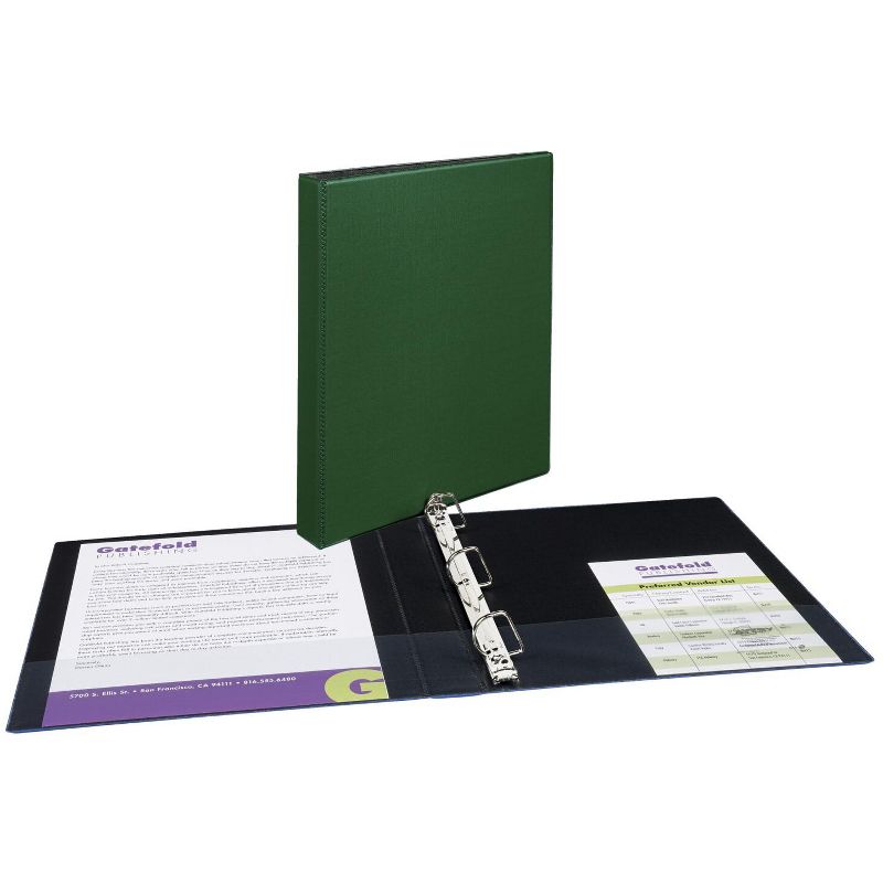 Universal 375 Sheet 1.5" Ring Binder Black