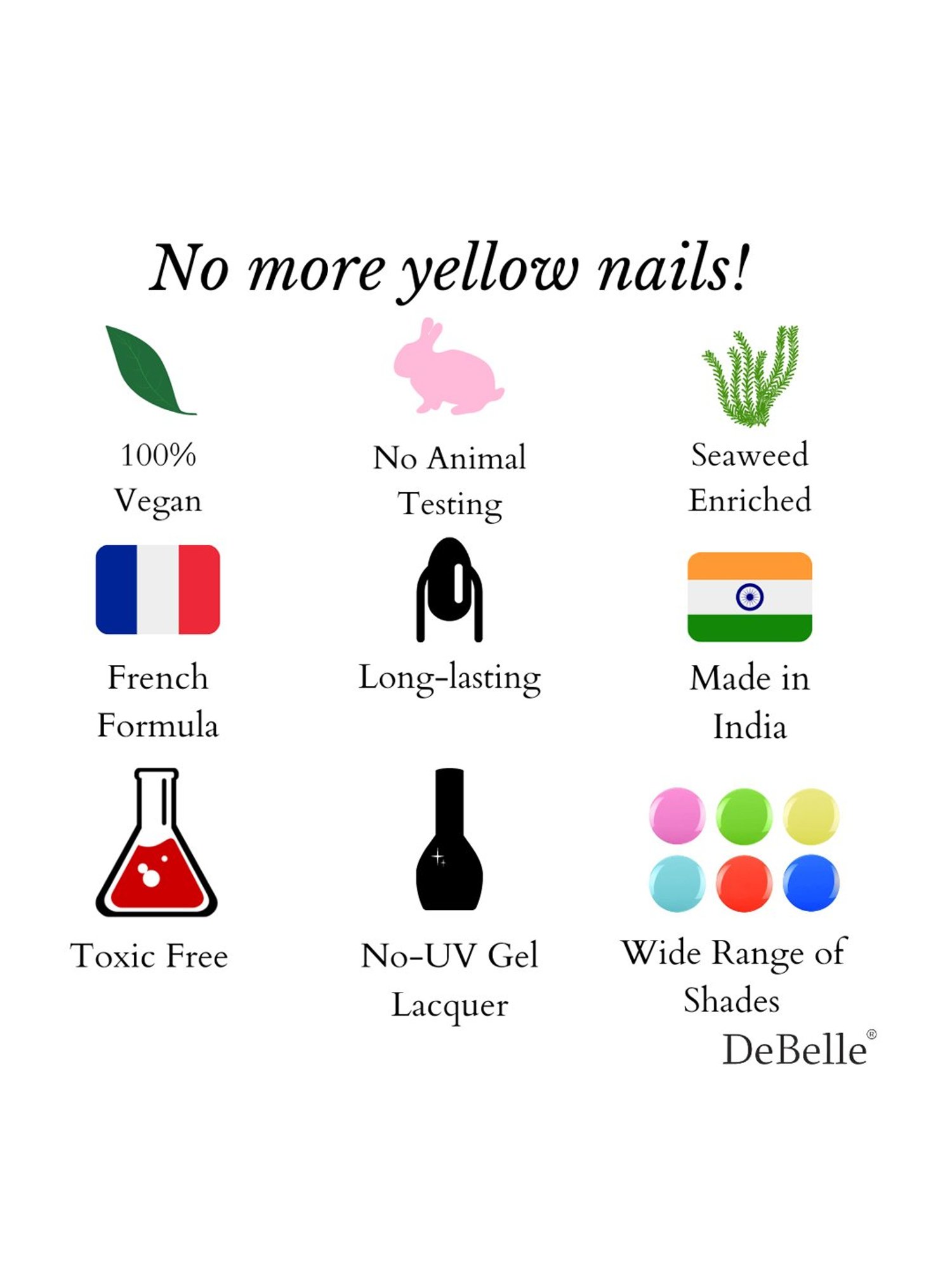 DeBelle Gel Nail Lacquer Glamorous Jessica - 6 ml